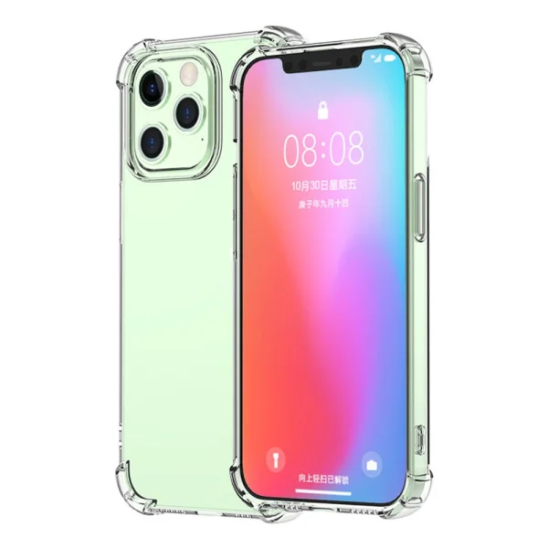 Shockproof Silicone Case for Honor X6b 4G, Transparent 2
