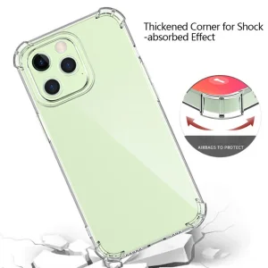 Shockproof Silicone Case for Honor X6b 4G, Transparent 5