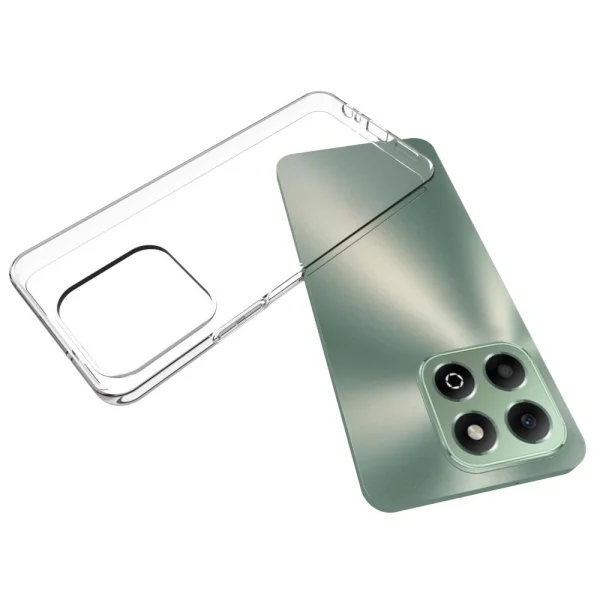 Silicone Case for Honor X6b 4G, 2 mm, Transparent 4