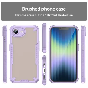 Shockproof Frosted Case for iPhone 16e/17e, Purple 5