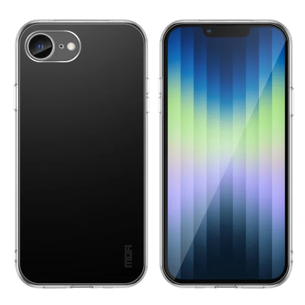 MOFI Silicone Case for iPhone 16e/17e, Transparent 2