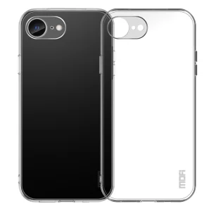 Силиконов калъф MOFI за iPhone 16e/17e, Прозрачен