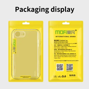 MOFI Silicone Case for iPhone 16e/17e, Transparent 5