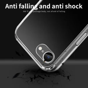 MOFI Silicone Case for iPhone 16e/17e, Transparent 4