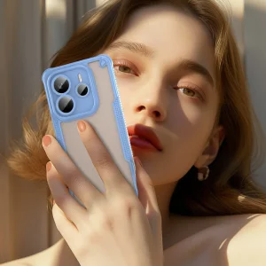 Shockproof Frosted Case for Xiaomi Redmi Note 14 5G, Blue 5