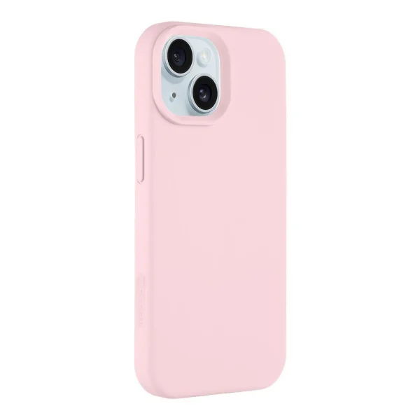 Удароустойчив калъф Tactical MagForce Velvet Smoothie за iPhone 15, Розов 2