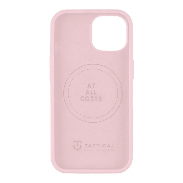 Удароустойчив калъф Tactical MagForce Velvet Smoothie за iPhone 15, Розов 3