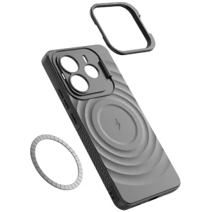 Силиконов калъф MagSF Kickstand за Xiaomi Redmi Note 14 5G, Черен 3