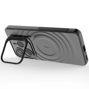 Силиконов калъф MagSF Kickstand за Xiaomi Redmi Note 14 5G, Черен 4