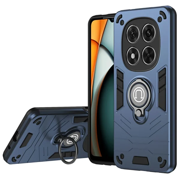 Удароустойчив Калъф Camshield Kickstand за Xiaomi Redmi Note 14 Pro 5G / Poco X7 5G, Син 1