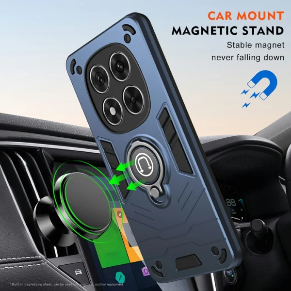 Удароустойчив Калъф Camshield Kickstand за Xiaomi Redmi Note 14 Pro 5G / Poco X7 5G, Син 5