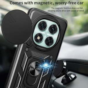 Shockproof Slide Camera case for Xiaomi Redmi Note 14 Pro 5G / Poco X7 5G, Black 4
