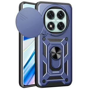 Удароустойчив калъф Slide Camera за Xiaomi Redmi Note 14 Pro 5G / Poco X7 5G, Син