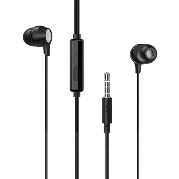 Слушалки с микрофон BOROFONE Tender Sound BM28, Черен 1