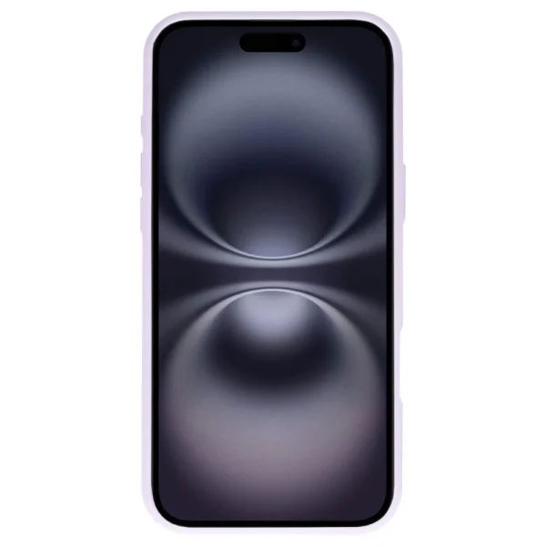 Удароустойчив калъф MagSF Slim Silicone за iPhone 16, Лилав 2