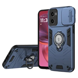 Удароустойчив калъф CamShield за Motorola Moto G05 4G, Син