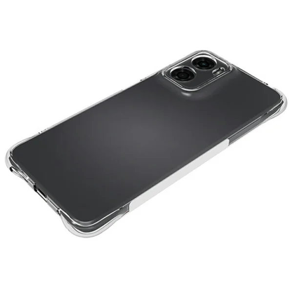 Силиконов калъф Non-Slip за Motorola Moto G05 4G, Прозрачен 2