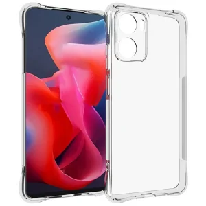 Силиконов калъф Non-Slip за Motorola Moto G05 4G, Прозрачен