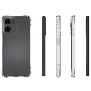 Силиконов калъф Non-Slip за Motorola Moto G05 4G, Прозрачен 5