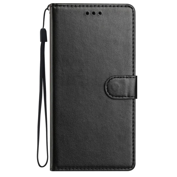 Калъф тефтер Wallet Stand Leather за Xiaomi Redmi Note 14 Pro 5G / Poco X7 5G, Черен 5