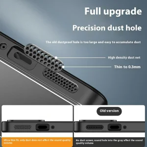 Удароустойчив калъф Metal Matte за Honor Magic7 Pro 5G, Черен 4