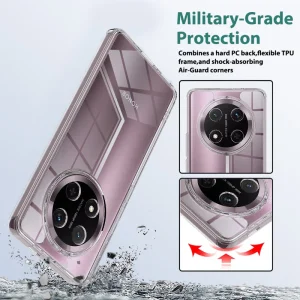 Shockproof Case Shockproof for Honor Magic7 Lite 5G, Transparent 4