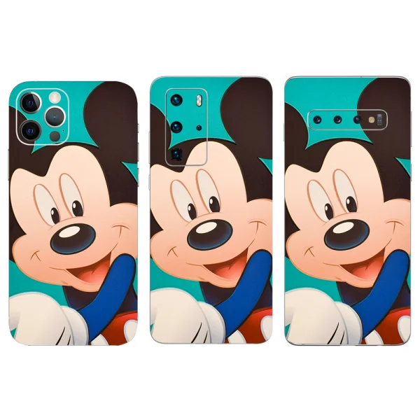 Cutting Film Phone Protector (Back), Mickey Mouse 1
