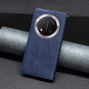 Калъф Тефтер Wallet Stand за Honor Magic7 Lite 5G / X9c 5G / X60 Pro 5G, Син 5