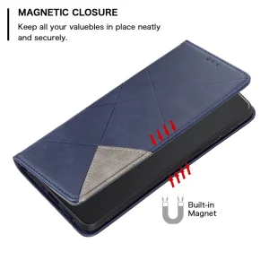 Калъф Тефтер Wallet Stand за Honor Magic7 Lite 5G / X9c 5G / X60 Pro 5G, Син 4