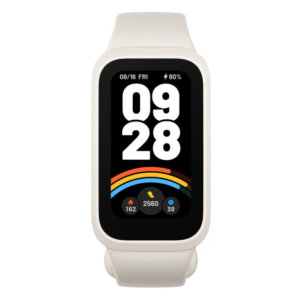 Смарт гривна Xiaomi Smart Band 9 Active Beige, Бял 5