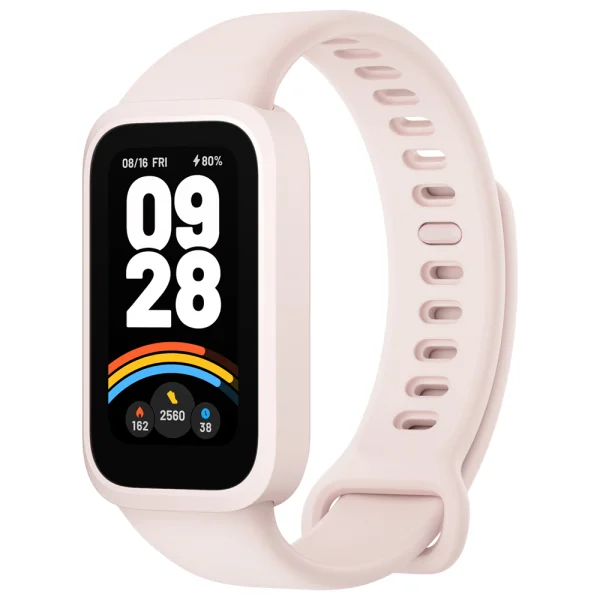Смарт гривна Xiaomi Smart Band 9 Active Beige, Розов 1
