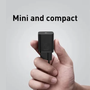 Зарядно BASEUS Super Si, 220V 20W, 1C, USB-C, CCSUP-B01, Черен 4