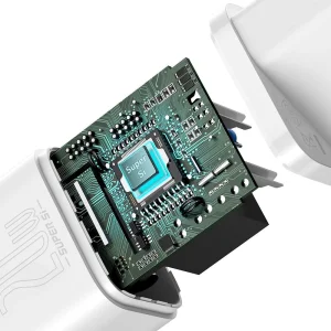 Зарядно BASEUS Super Si, 220V 20W, 1C, USB-C, CCSUP-B02, Бял 5