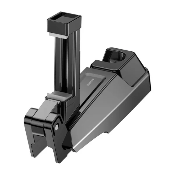 Поставка със закачалка BASEUS Backseat Vehicle Hook, SUHZ-A01, Черен 2