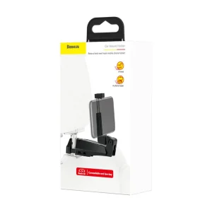 Поставка със закачалка BASEUS Backseat Vehicle Hook, SUHZ-A01, Черен 4