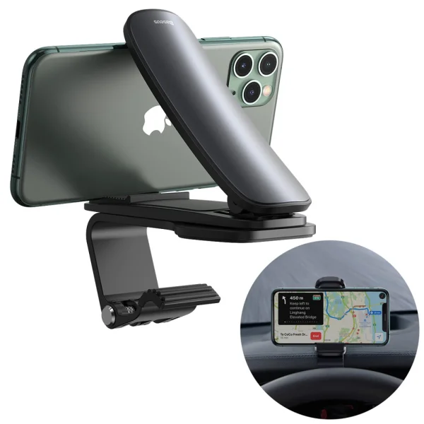 Car Mount BASEUS Big Mouth Pro, SUDZ-A01, Black 2