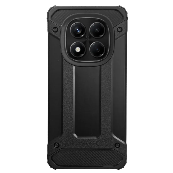 Shockproof Armor Case for Xiaomi Redmi Note 14 Pro 4G, Black 1