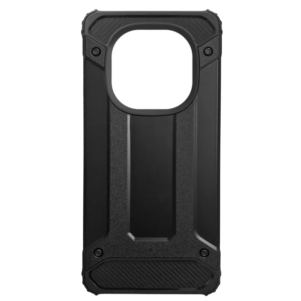 Shockproof Armor Case for Xiaomi Redmi Note 14 Pro 4G, Black 2