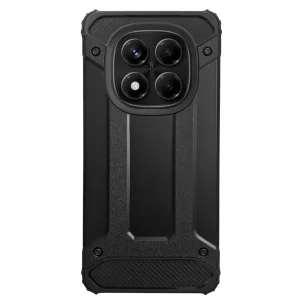 Shockproof Armor Case for Xiaomi Redmi Note 14 Pro 4G, Black