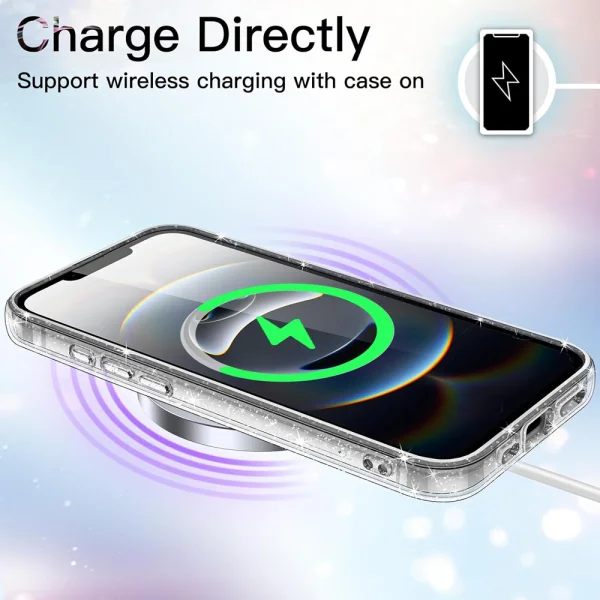 Blink Silicone Case for iPhone 16e/17e, 2mm, Transparent 2