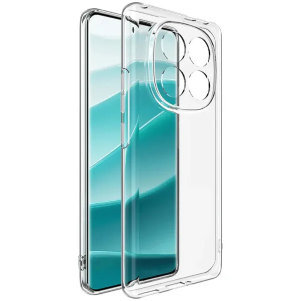 Silicone case for Xiaomi Redmi Note 14 Pro 4G, 2mm, Transparent 3