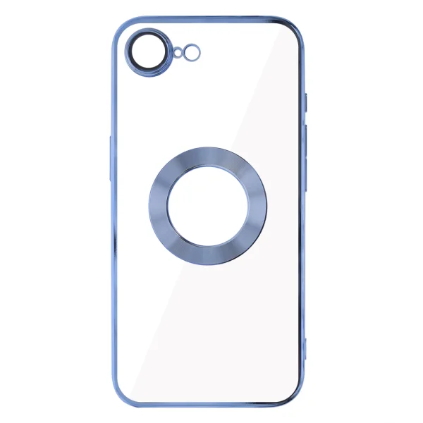 Silicone case Glam for iPhone 16e/17e, Blue 3