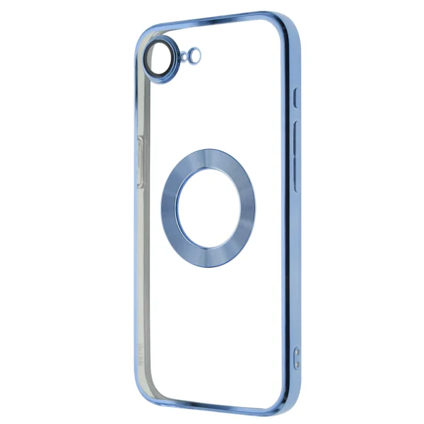 Silicone case Glam for iPhone 16e/17e, Blue 2