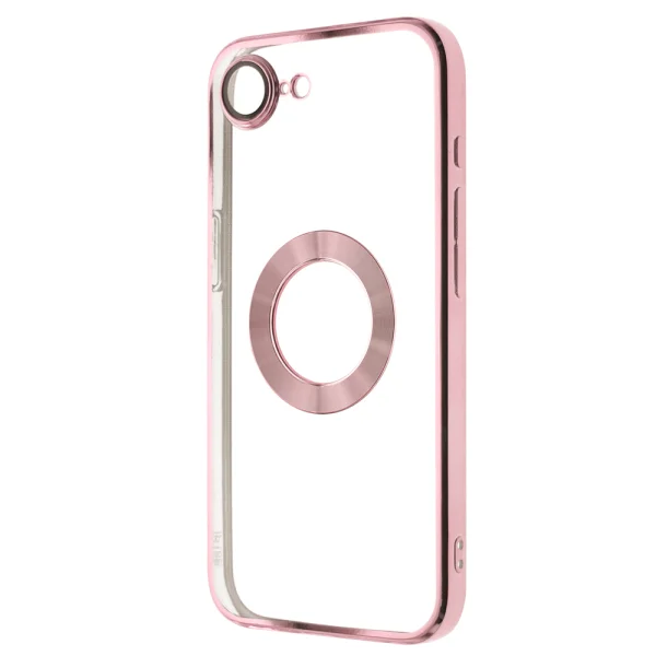 Silicone case Glam for iPhone 16e/17e, Pink 2