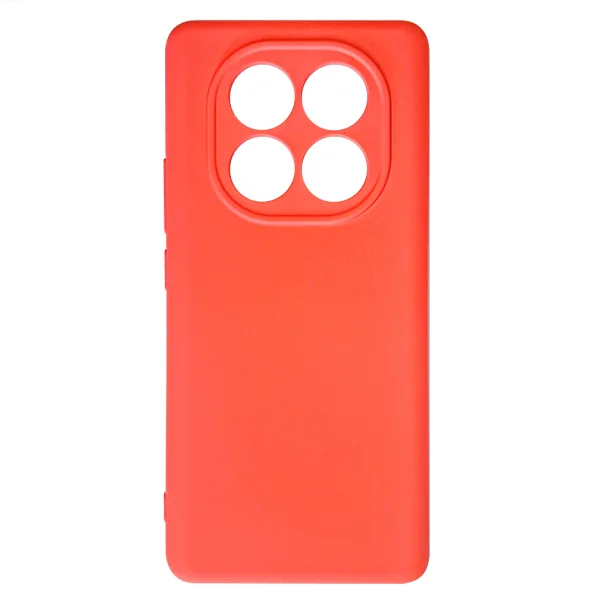 Силиконов калъф Silicone Lite за Xiaomi Redmi Note 14 Pro 4G, Праскова 1