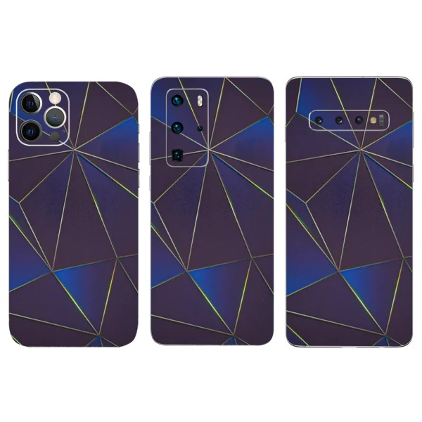 Cutting Film Protector for Phone (Back), Triangles 1