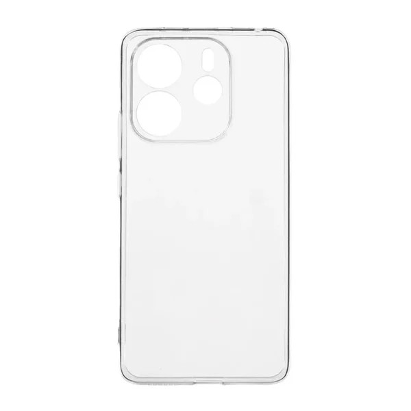 Techsuit Clear Silicone Case for Xiaomi Redmi Note 14 5G, Transparent 4