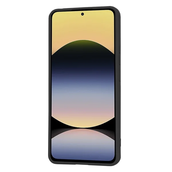 Силиконов калъф Techsuit SoftFlex за Xiaomi Redmi Note 14 5G, Черен 2