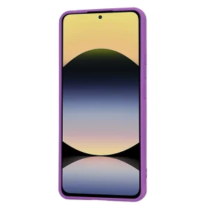 Techsuit SoftFlex Silicone Case for Xiaomi Redmi Note 14 5G, Purple 4