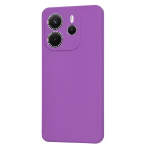 Techsuit SoftFlex Silicone Case for Xiaomi Redmi Note 14 5G, Purple 3